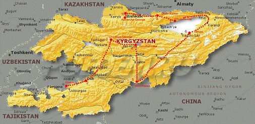 Кадастровая карта кыргызстана